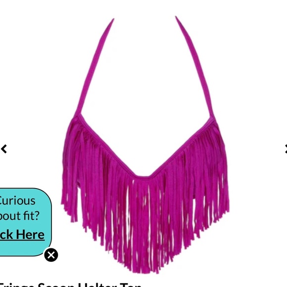Luli Fama Other - Luli Fama Miami Fringle Scoop Halter Too